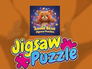 Cluiche Puzail Jigsaw Bear Anime ar líne