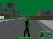 Cluiche Stickman Zombie Lámhach 3D ar líne