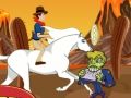 Cluiche Cowboy: Lámhach zombies  ar líne