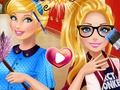 Cluiche Cinderella agus Barbie iomaíocht  ar líne