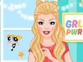 Cluiche Barbie`s Féach powerpuff  ar líne