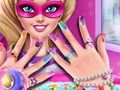 Cluiche Superhero manicure doll  ar líne