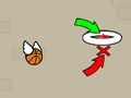 Cluiche Flappy Dunk Ar Líne  ar líne