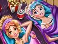 Cluiche Sleepover Cailíní Disney ar líne