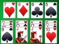 Cluiche Solitaire Freecell iontach ar líne