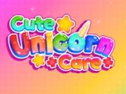 Cluiche Cúram Gleoite Unicorn  ar líne