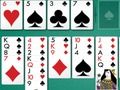 Cluiche Solitaire cill saor in aisce,  ar líne