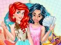 Cluiche Babhtáil Wardrobe Jasmine agus Ariel  ar líne