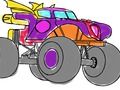 Cluiche Cluiche Leabhar Dathúcháin Monster Truck  ar líne