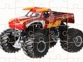 Cluiche Dúshlán Jigsaw Truck Monster  ar líne
