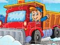 Cluiche Jigsaw Truck Gheimhridh  ar líne
