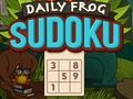 Cluiche Cluiche Líne Frog Sudoku laethúil  ar líne