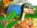 Cluiche Cluiche Puzal Sleamhnáin Dino ar líne  ar líne