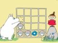 Cluiche Moomins: Ceithre i ndiaidh a chéile  ar líne