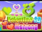 Cluiche Valentine 3d Mahjong ar líne