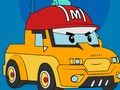 Cluiche Leabhar Dathúcháin Robocar Poli  ar líne