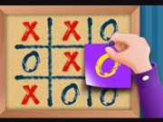 Cluiche Madra Tac Toe Office  ar líne