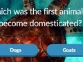 Cluiche Trivia ainmhithe  ar líne