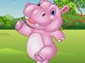 Cluiche Hippo Jigsaw ar líne