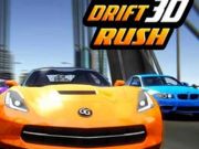 Cluiche Drift Rush 3D ar líne