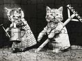 Cluiche Kittens Puzal Jigsaw  ar líne