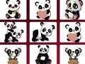Cluiche Dúshlán Cuimhne Gleoite Panda  ar líne