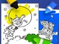 Cluiche Ag dathú Alfie The Werewolf  ar líne