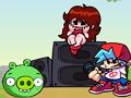 Cluiche Funkin Oíche Aoine 'vs PIG ó Angry Birds  ar líne