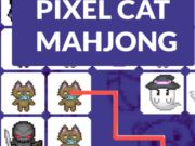 Cluiche Cat picteilín mahjong  ar líne