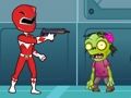 Cluiche Shooter Zombie Power Rangers  ar líne