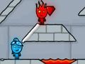 Cluiche Fireboy & Watergirl 3 sa Ice Temple  ar líne