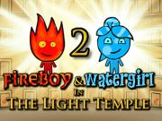 Cluiche Fireboy & Watergirl 2 sa Teampall Éadrom  ar líne