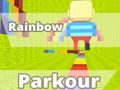 Cluiche Kogama Rainbow Parkour ar líne