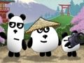 Cluiche 3 Pandas Sa tSeapáin HTML5  ar líne