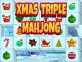 Cluiche Xmas Triple Mahjong ar líne