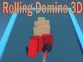 Cluiche Rolling Domino 3D ar líne