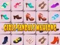 Cluiche Sandals Cailíní Mahjong  ar líne