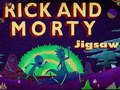 Cluiche Jigsaw Rick agus Morty  ar líne