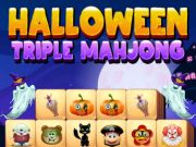 Cluiche Mahjong Triple Oíche Shamhna  ar líne