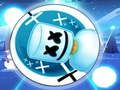 Cluiche Hop Ball 3D: Liathróid Damhsa ar Bhóthar Tíleanna Marshmello  ar líne