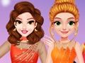 Cluiche Gúna Scátáil Oighir Princesses  ar líne