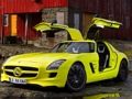 Cluiche Puzal E-Cell Mercedes-Benz SLS  ar líne