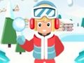 Cluiche Liathróidí Sneachta  ar líne