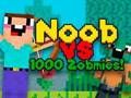 Cluiche Cluiche Noob vs 1000 Zombies  ar líne