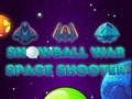 Cluiche Cluiche ar líne saor in aisce Cogadh Snowball: Spás Shooter  ar líne