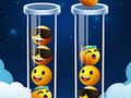 Cluiche Puzal Sórtáil Dathanna Emoji  ar líne