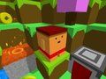 Cluiche Cluiche Líne Blocky Rush síos an cnoc  ar líne