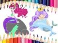 Cluiche Leabhar Dathúcháin Mermaid  ar líne