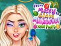 Cluiche Ó Messy go #Glam: Smidiú Cóisir na Nollag  ar líne