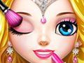 Cluiche Cluiche Líne Banphrionsa Makeup Salon  ar líne